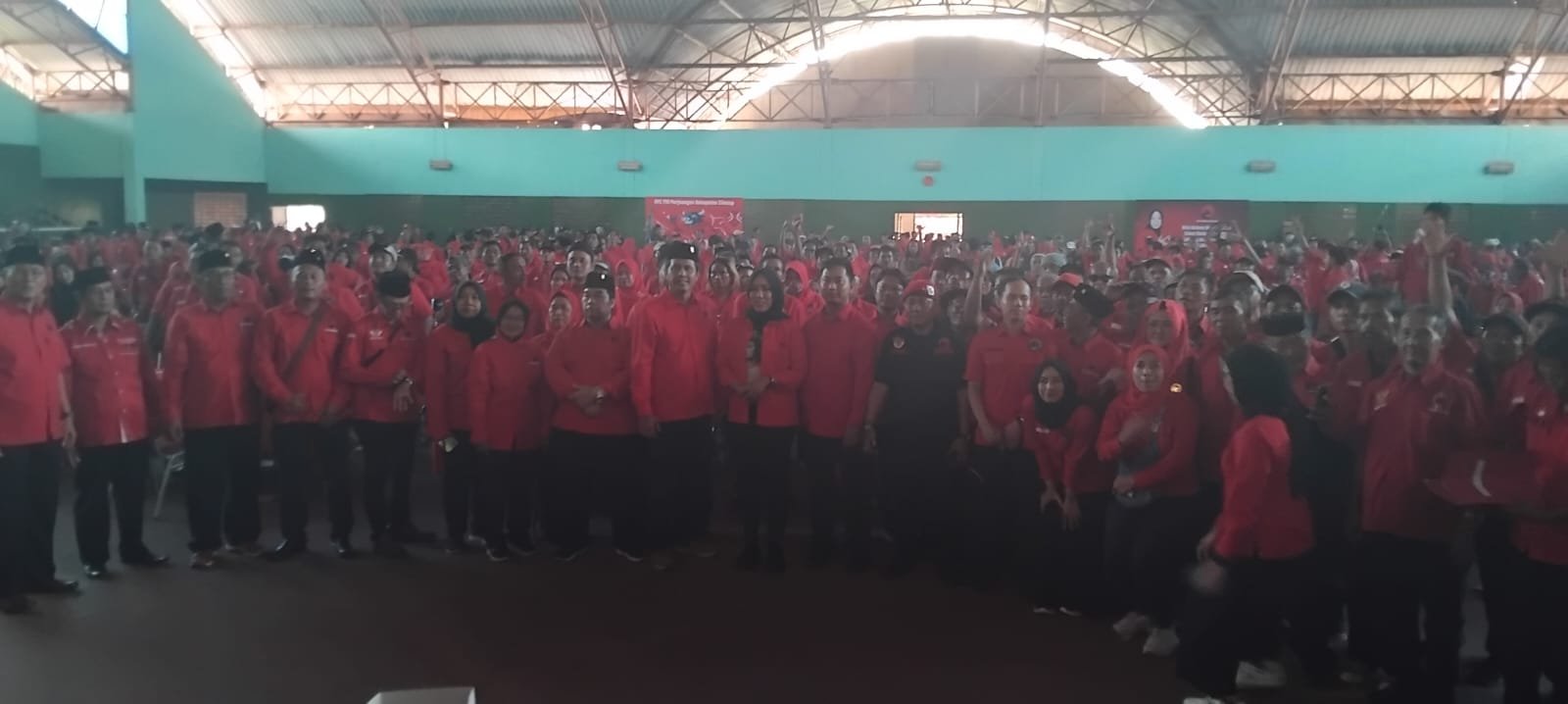Dewan pimpinan cabang DPC PDIP Cilacap mengelar Rapat PAC Dalam rangka penjaringan calon Ketua PAC, ranting hingga anak ranting, DPC PDIP Kabupaten Cilacap.