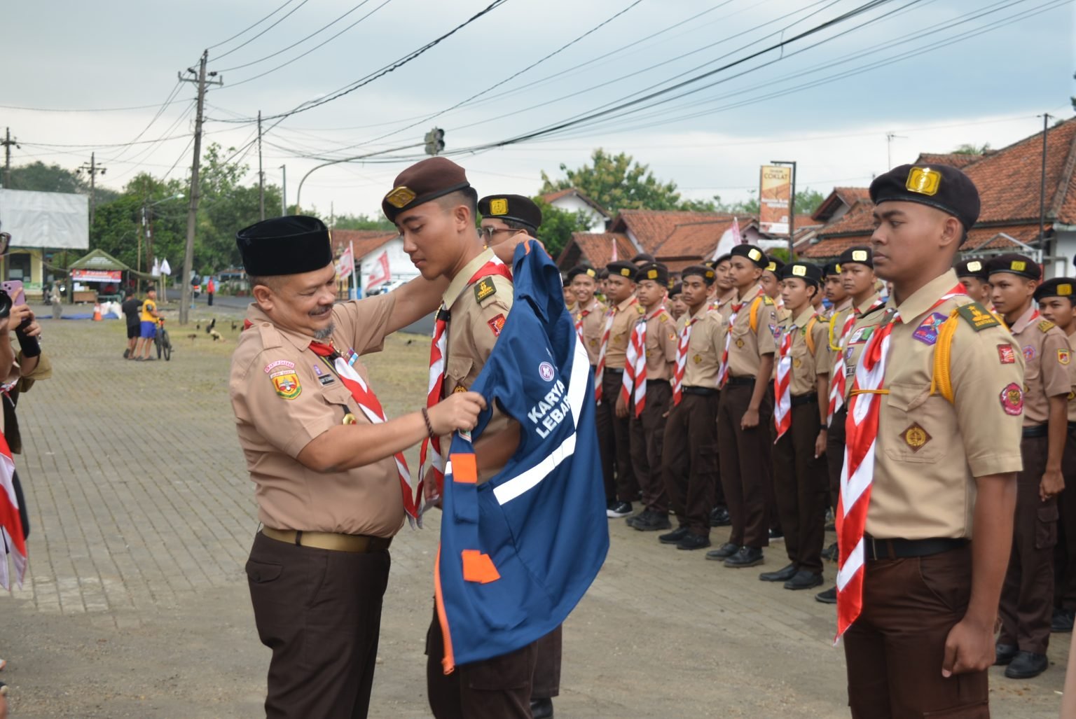 Pramuka Jateng dan Jabar Kolaborasi Aksi Karya Bakti Lebaran 2026 di Perbatasan Cilacap–Banjar